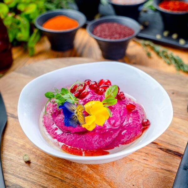 Moutabal beetroot